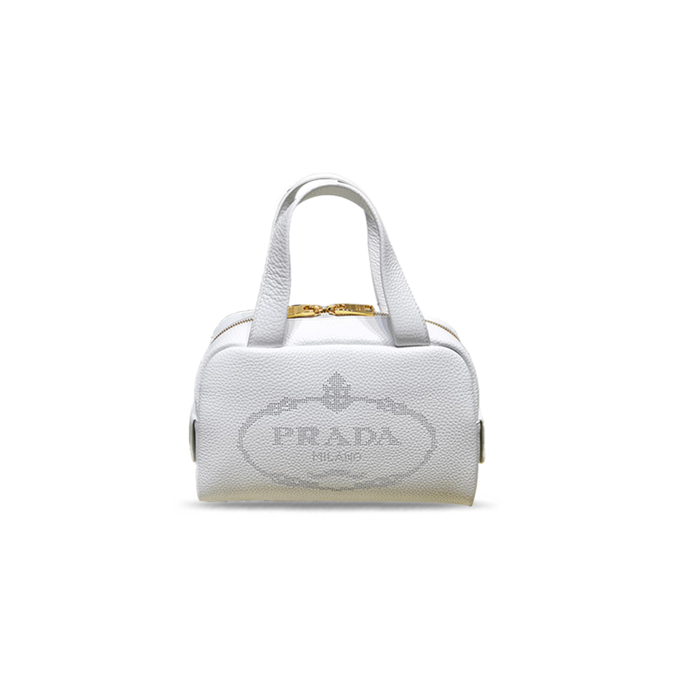 PRADA LEATHER SHOULDER BAG CROSSBODY BAG SMALL SIZE WOMEN'S 1BH078 (25*16*10cm) 